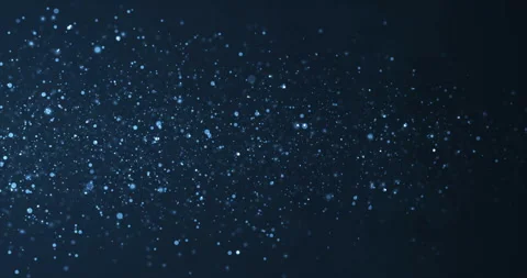 Dust particles underwater moving under rim light tiny source 4K 스톡 동영상 251137571