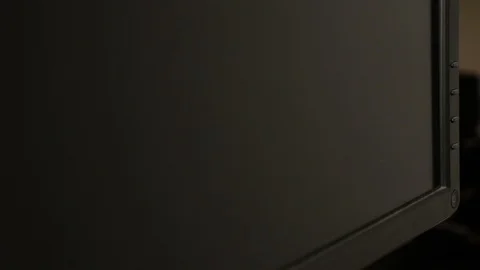 Dust on pc screen Stock Footage 129149674