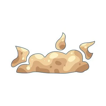 Dust smoke Stock Illustration