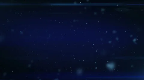 Dust in Space. Dark Blue Background with Flares. Looped. HD 1080. Stock Footage 57394851