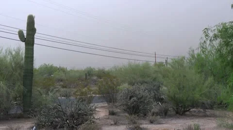 Dust Storm Stock Footage 12715951