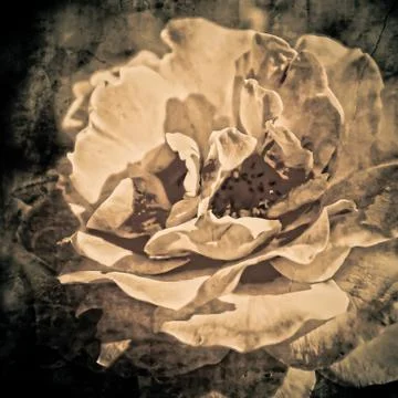 Dust storm rose Stock Photos