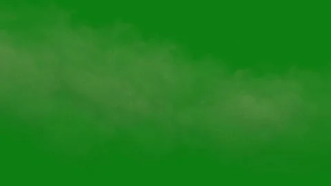 Dust Texture Animation Green Background Stock Footage 306035161