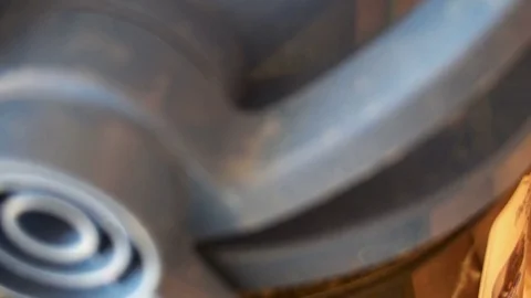 Dust from vacuum cleaner Video stock 77169429