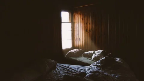 Dust in Window Light Stock Footage 90976432