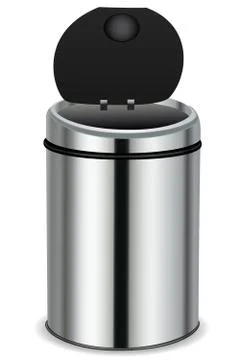 Dustbin Stock Illustration