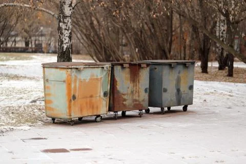 Dustbins Stock Photos