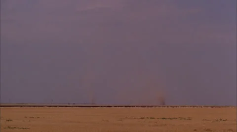 Dust,devils,prairie,Ks Stock Footage 27071961