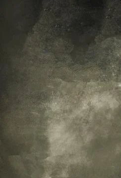 Dusting effect creating abstract shapes on dark background Stock Photos