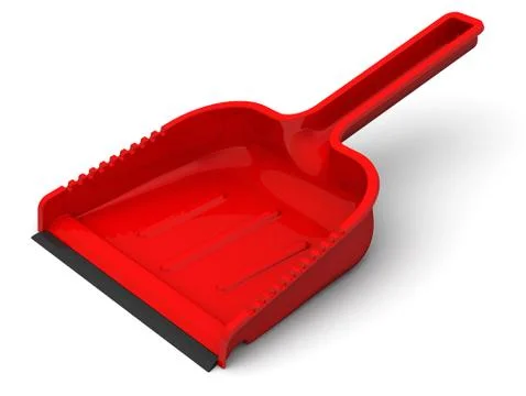 Dustpan 스톡 일러스트