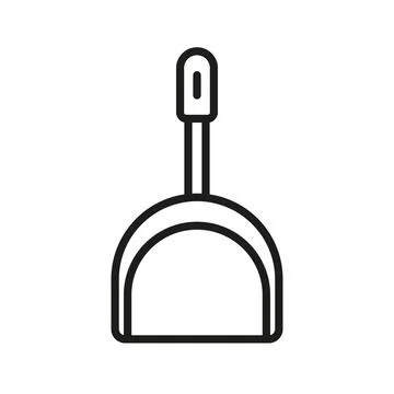 Dustpan utility bathroom vector icon templates modern Stock Illustration