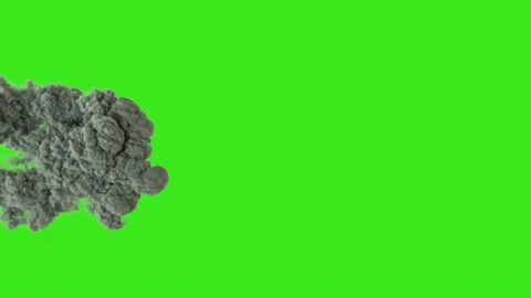 Dusty bullet hits on a wall with chunks of debris flying out Stock Footage 203947201