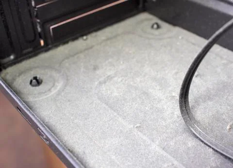 Dusty computer system unit 写真素材