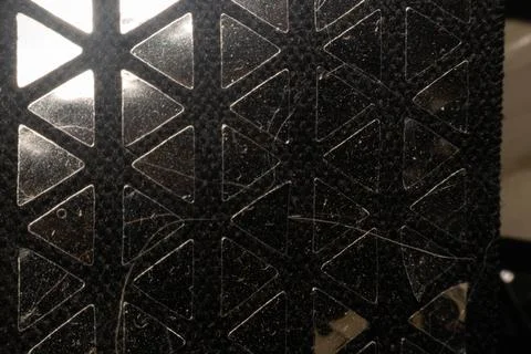 Dusty Geometric Ventilation Panel Texture Stock Photos