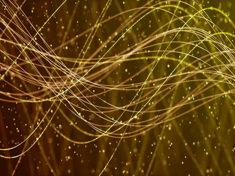 Dusty Golden Bokehs Stock-Footage 73617587