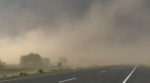 Dusty Roads Stock Footage 54754484