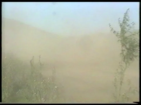 Dusty Truck Stock Footage 342688292