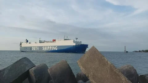 Duta shipping (2) Video stock 274439965