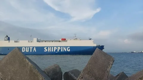 Duta shipping (3) Stock Footage 274439964