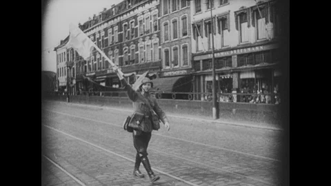 Dutch army surrenders Stock Footage 103387786