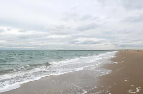 Dutch beach Foto stock