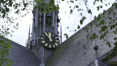 Dutch church Stock Footage