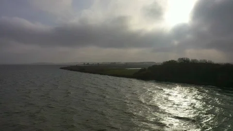 Dutch dike 3 Stock Footage 124640059