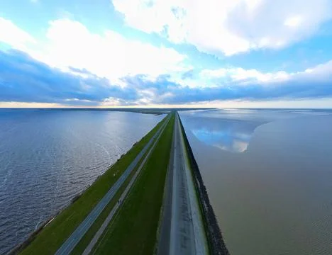 Dutch dyke Stockfoto's