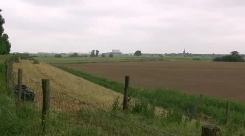Dutch Farmland Stockbeeldmateriaal 12718693