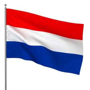 Dutch flag Stock Illustration