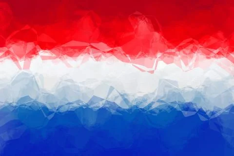 Dutch flag Stock Illustration