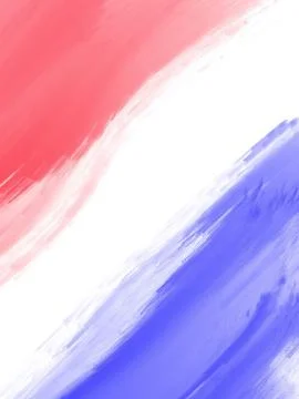 The dutch flag 库存插图