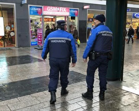 Dutch Handhaving surveilling Stock Photos