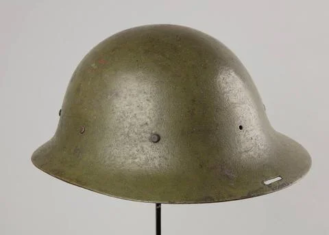 Dutch helmet pattern 1916 unknown label Copyright: xpiemagsx pieKRAKOWIE28... Stock Photos