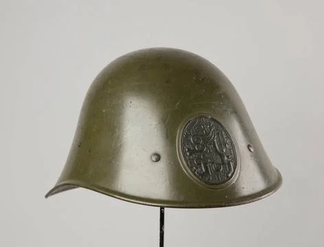 Dutch helmet pattern 1923 unknown label Copyright: xpiemagsx pieKRAKOWIE28... Stock Photos