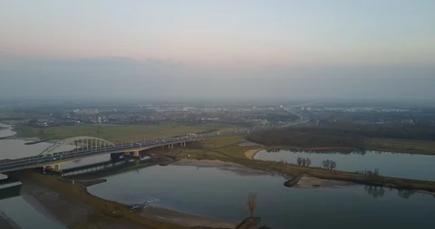 Dutch highway bridge Stock Footage 101850543