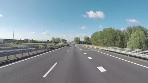 Dutch highway Stock Footage 83499398