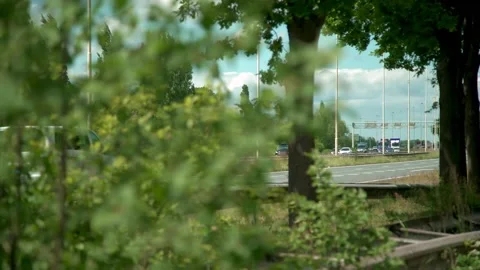 Dutch Highway Stock Footage 131966285