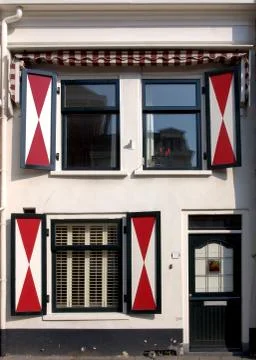 Dutch Housefront Foto stock