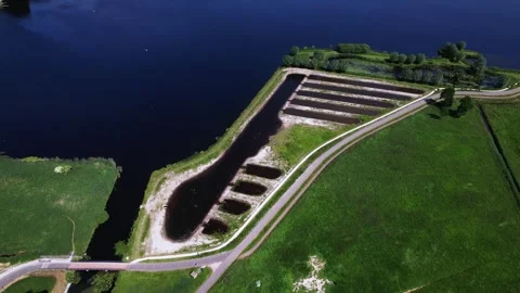Dutch Irrigation System - Slow Pan Video stock 243386617