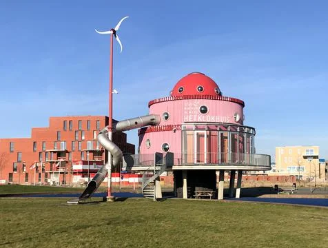 Dutch Klokhuis building. Stock Photos