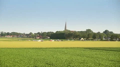 Dutch landscape Video stock 10731366