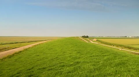 Dutch landscape Video stock 10731385