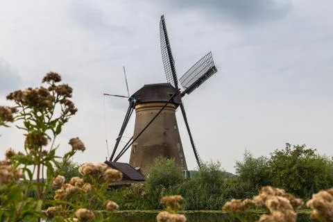 Dutch mill Stock Photos