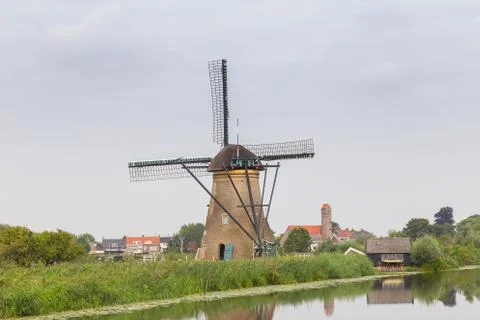 Dutch mill Stock Photos