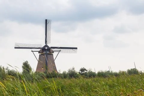 Dutch mill Stock Photos