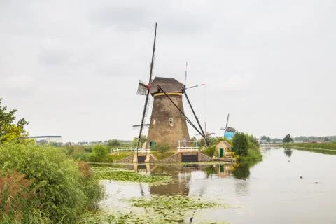 Dutch mill Stock Photos
