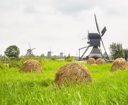 Dutch mill Stock Photos