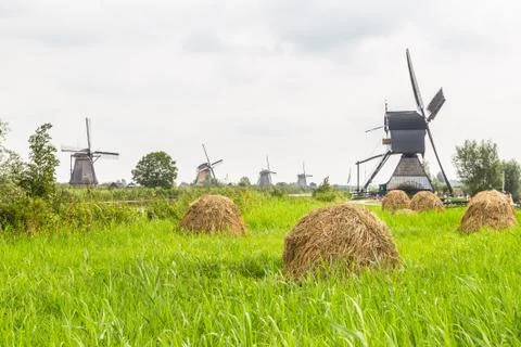 Dutch mill Stock Photos