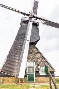 Dutch mill Stock Photos